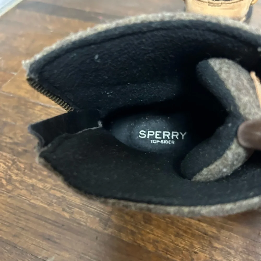 Sperry‎ women’s Brown and Black wool Duck Boots